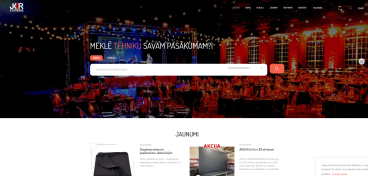 JKR SYSTEMS SIA, mūzikas, skaņas un gaismas iekārtas